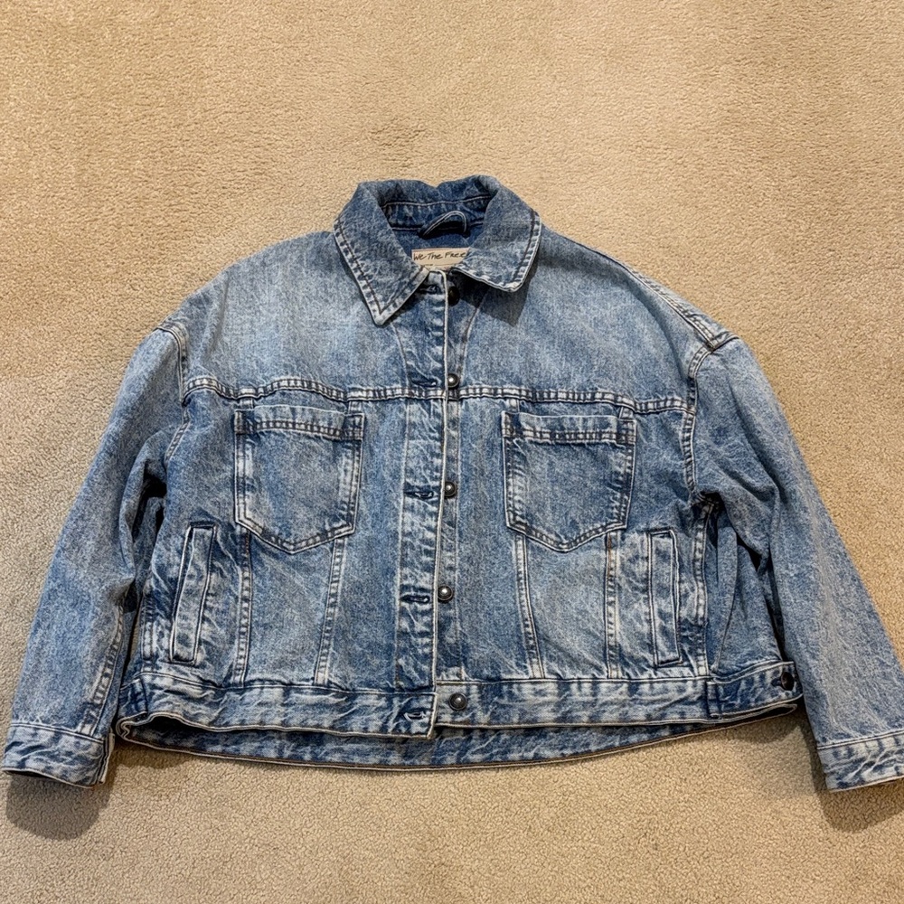 We The Free Opal Swing denim jacket - Picture 4 of 11